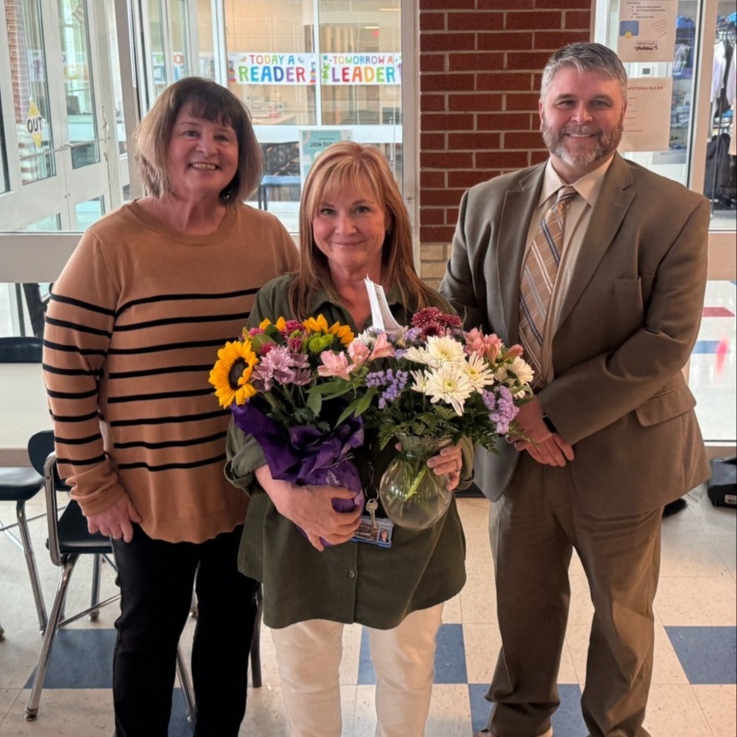 Bethany Godfrey is Camden Intermediate's Employee of the Year