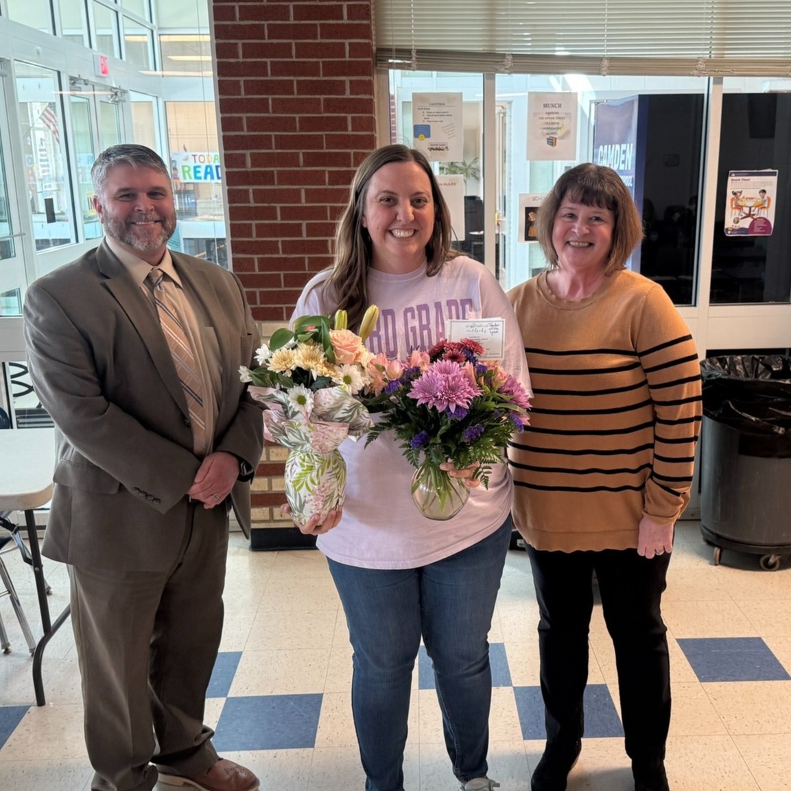 Alexa Wilkins is Camden Intermediate School Teacher of the Year