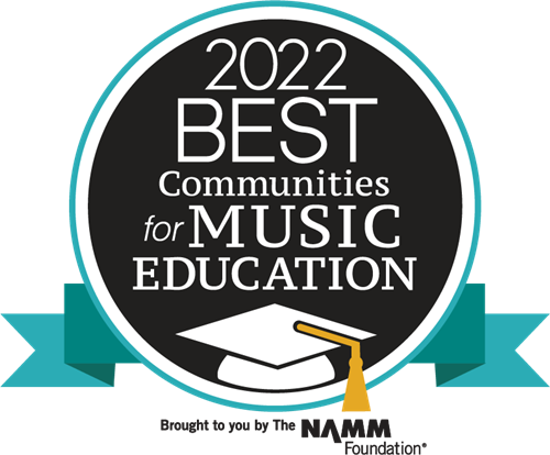 2022 best communities for music education award logo