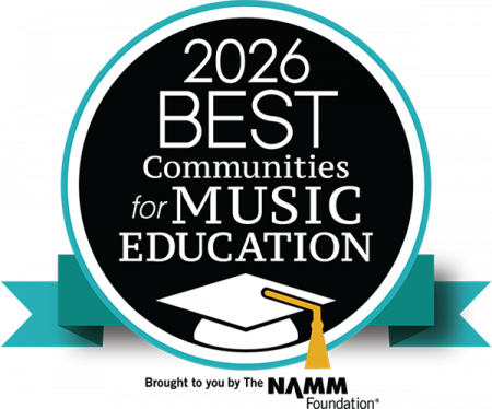 2022 best communities for music education award logo