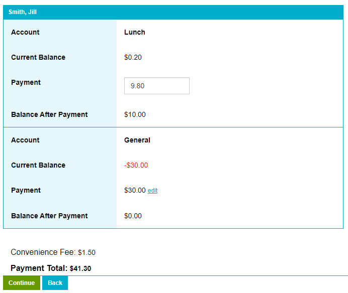 Online Bill Pay  Junction Hill C-12 School District