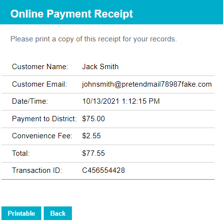 Online Bill Pay  Junction Hill C-12 School District