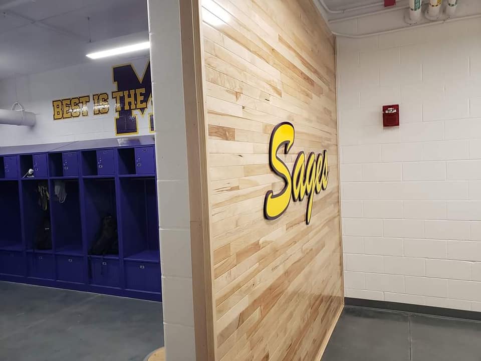 new locker room upgrades