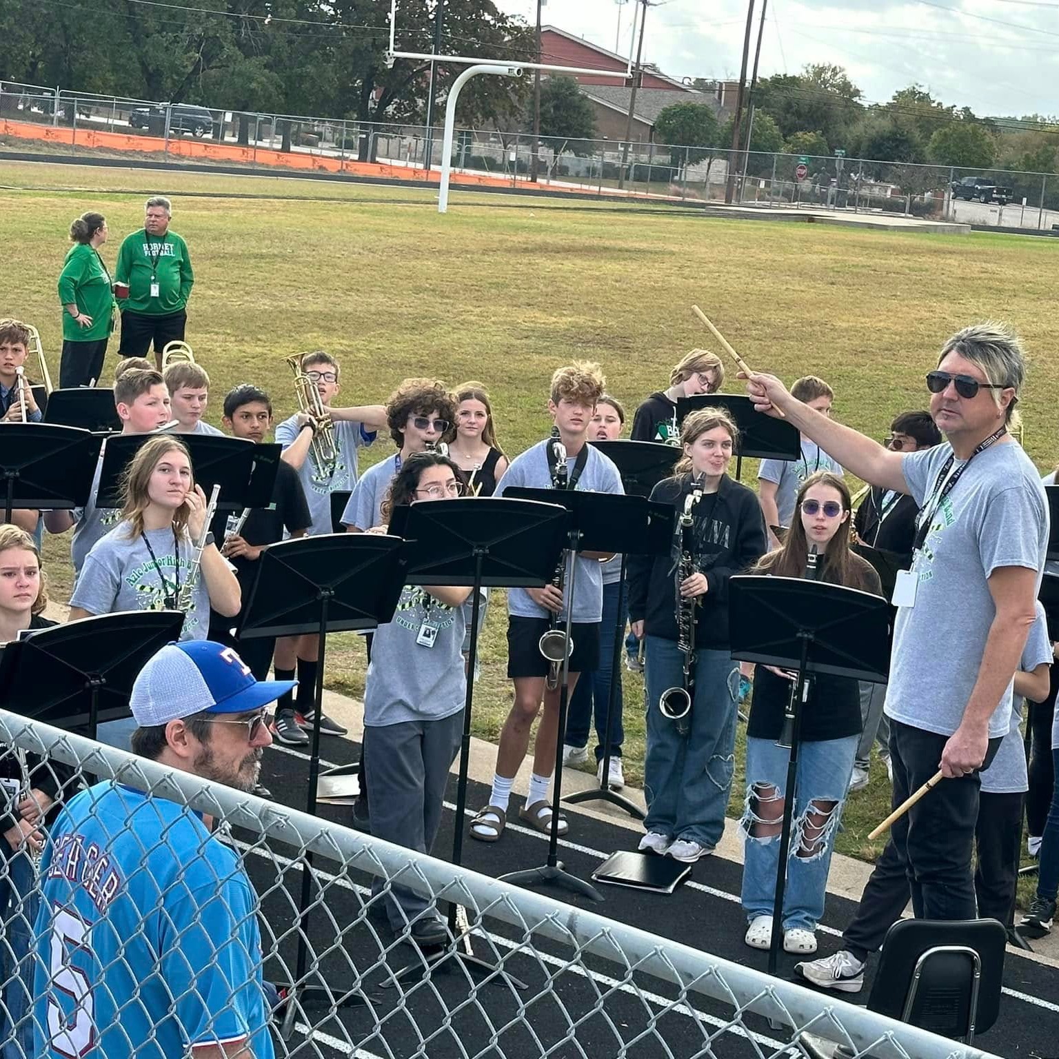 Band playing music
