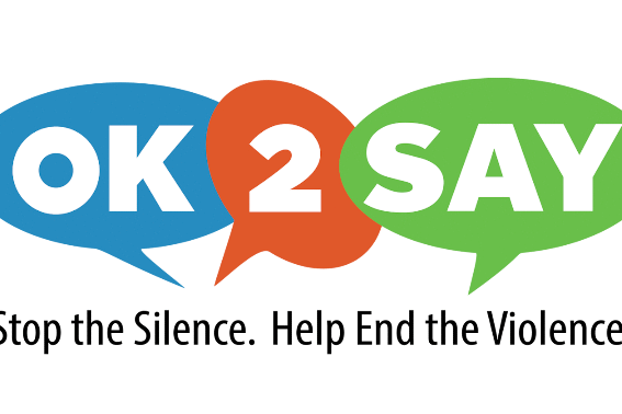 OK2SAY stop the silence. help end the violence.