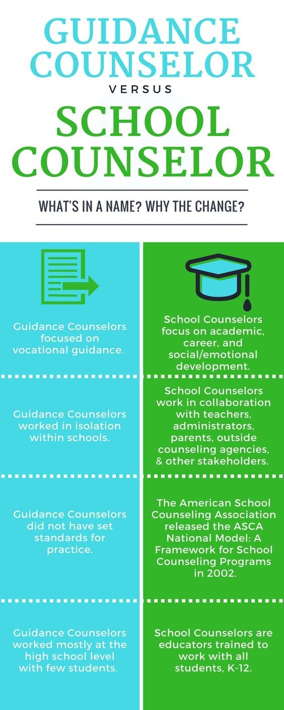Guidance Counselor vs School Counselor