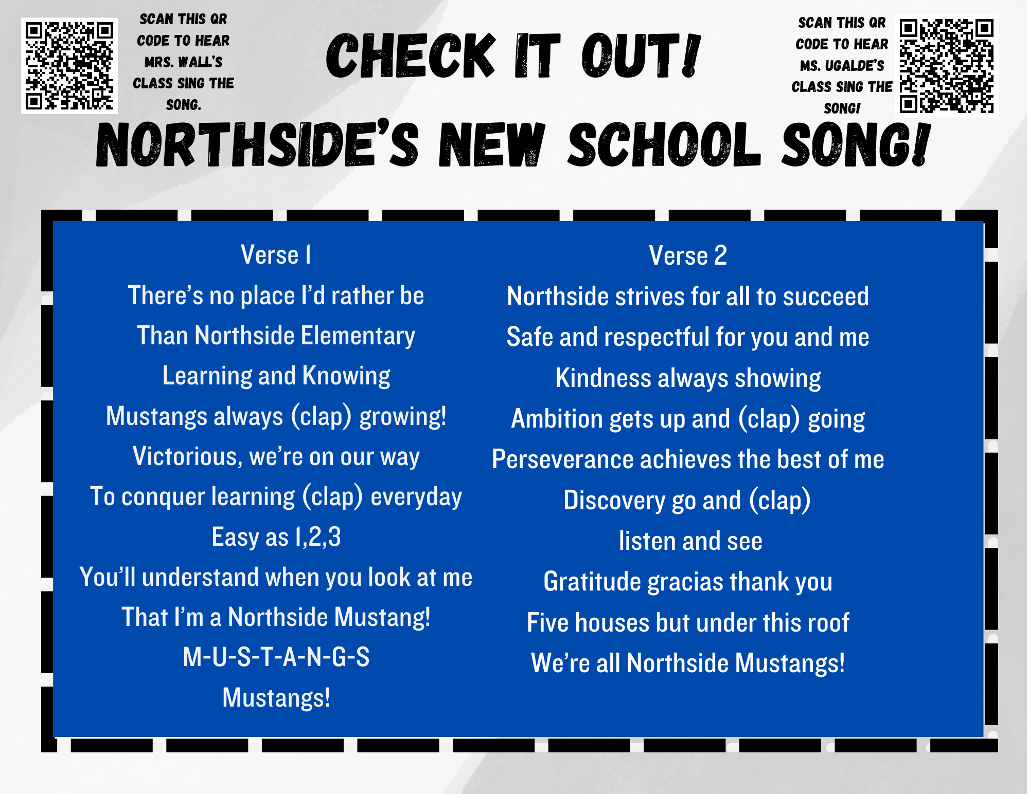 Northside's School Song