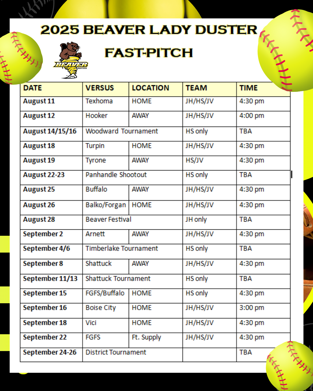 fast pitch
