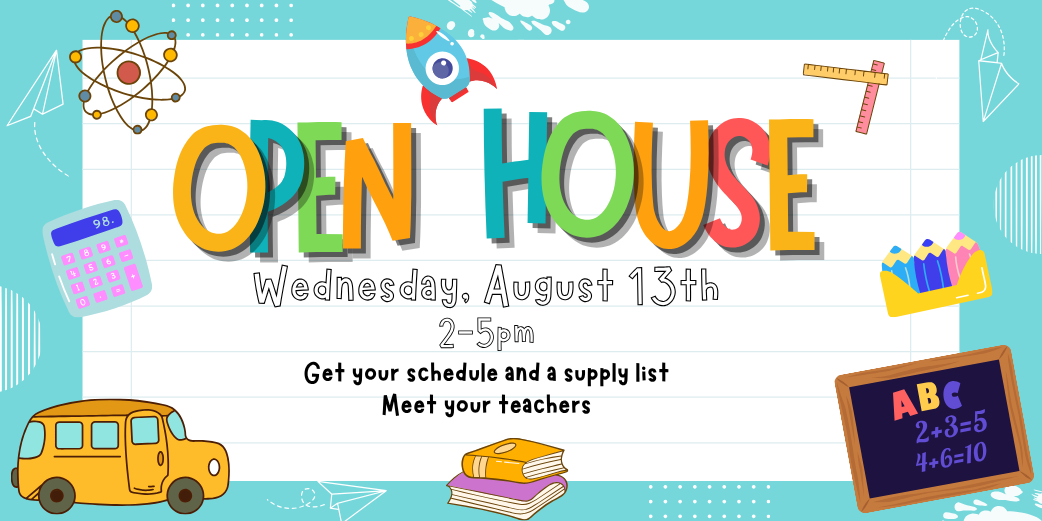 Open House August 13