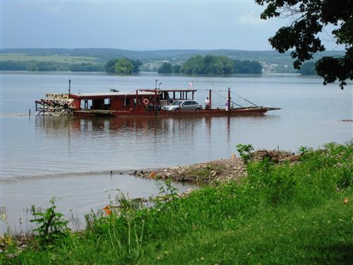 Ferry Boat on the river