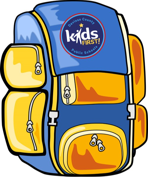District backpack clipart