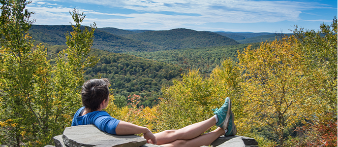 Bouchoux Trail in Hancock, NY