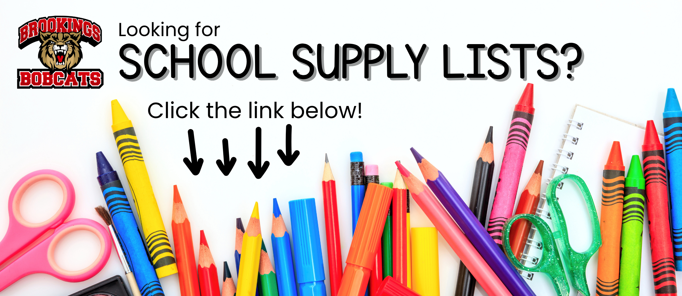 Decorative image for school supplies