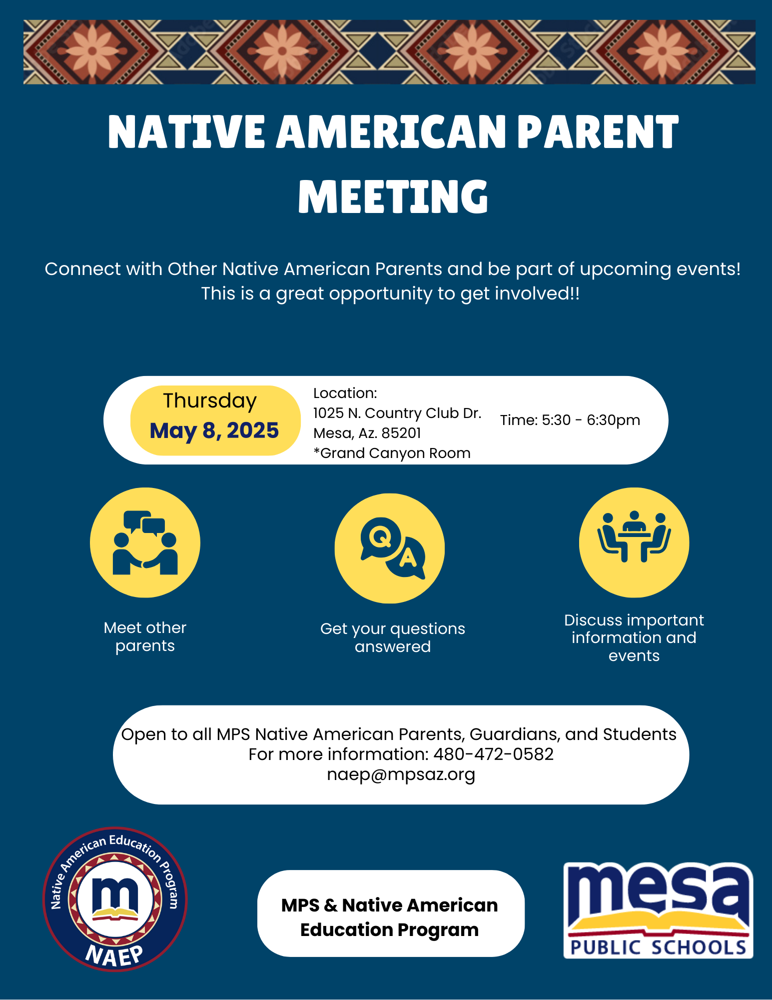 May NAPC Flier