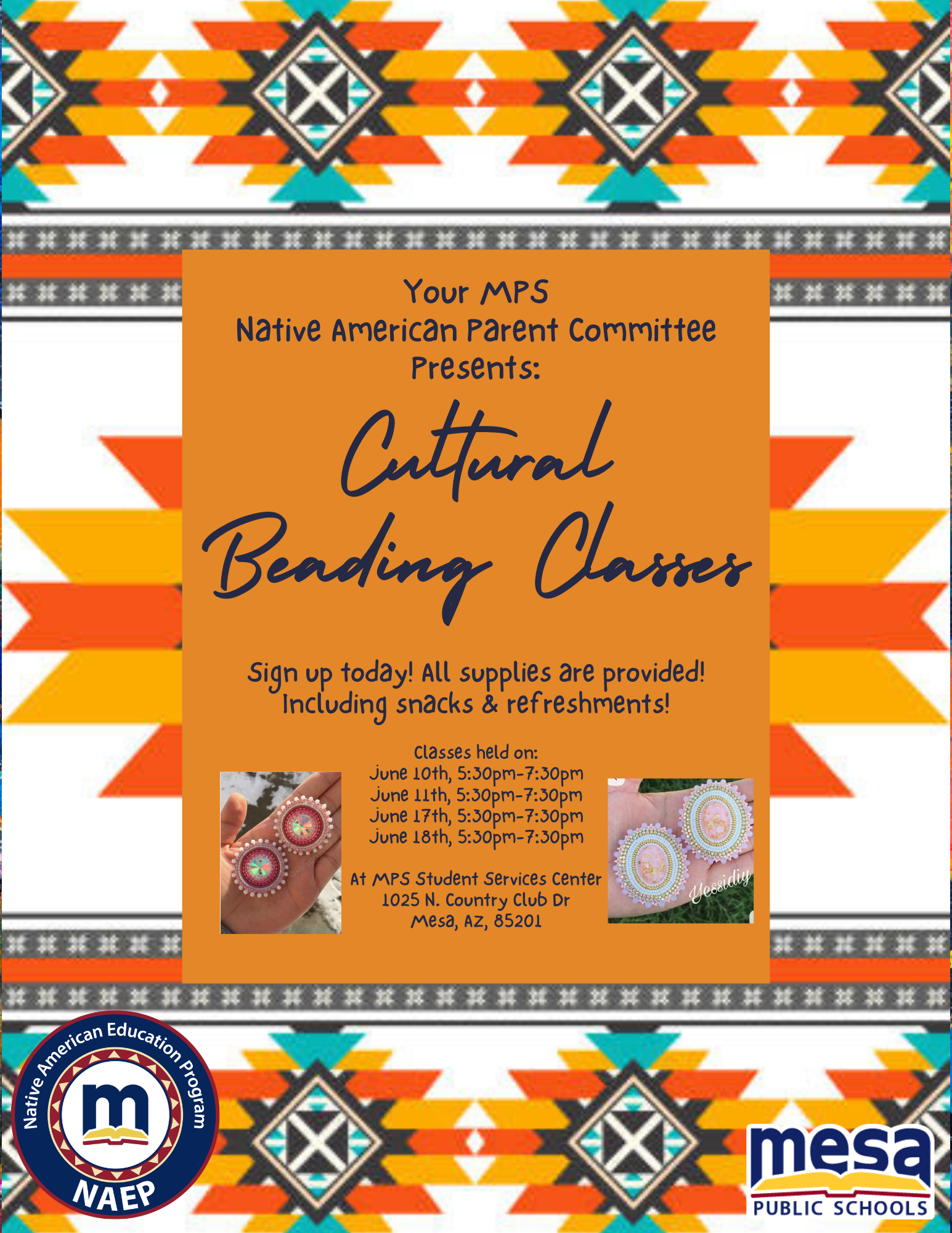 Cultural Beading Class