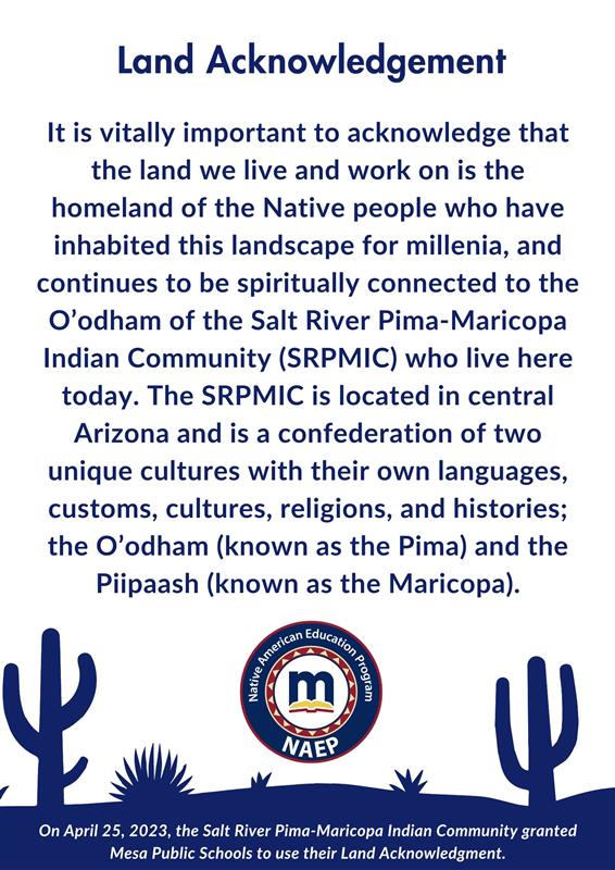 Land Acknowledgement 