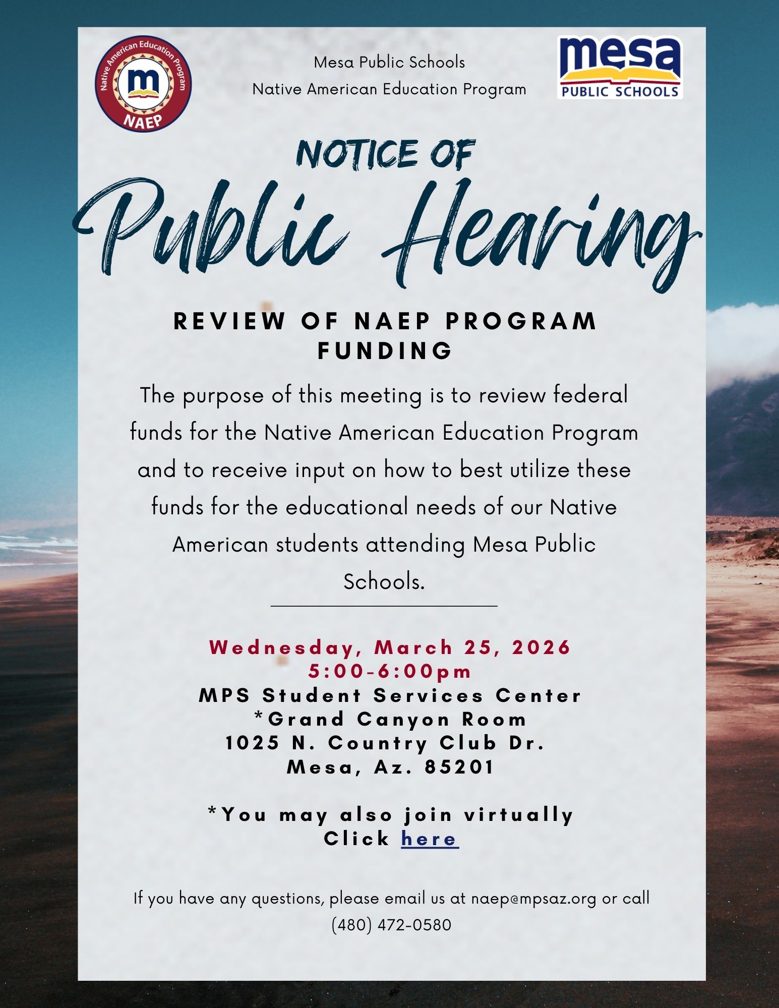 Public Hearing