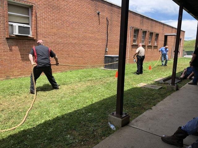 Fun Day tug of war