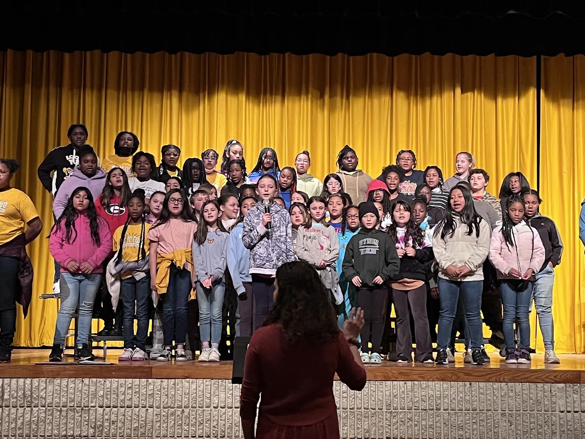 Honor Chorus Rehearsal for TAG 2023