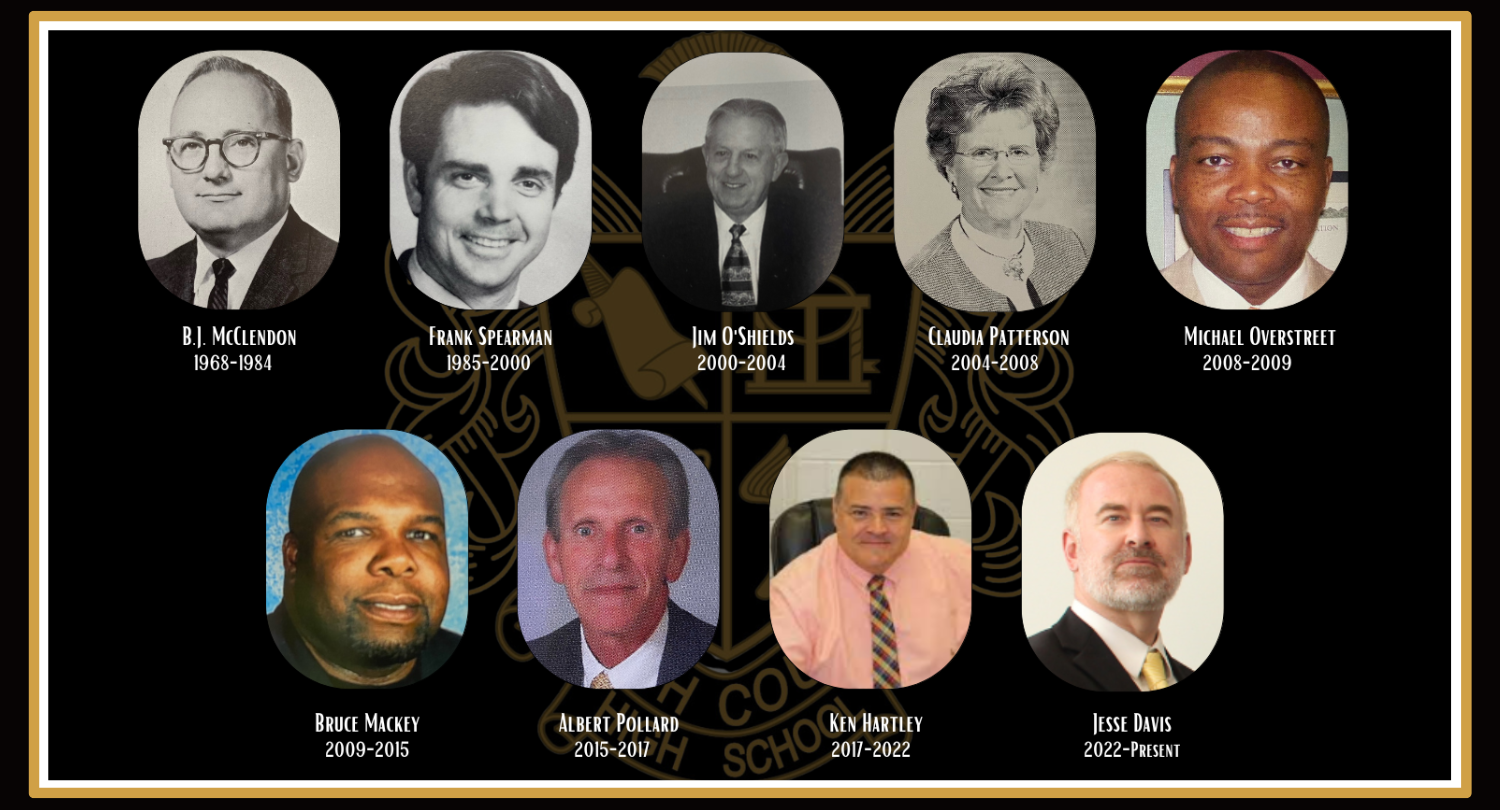Principals of PCHS 1968-present