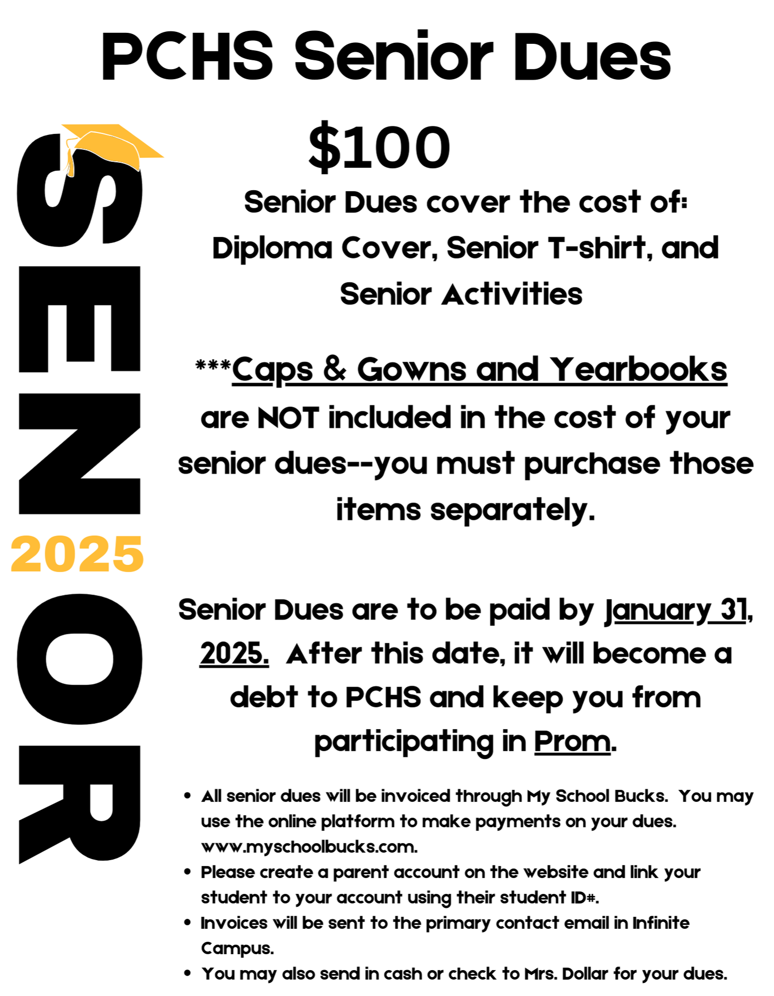 Senior Dues Image