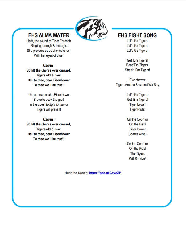 Alma Mater and Fight Song
