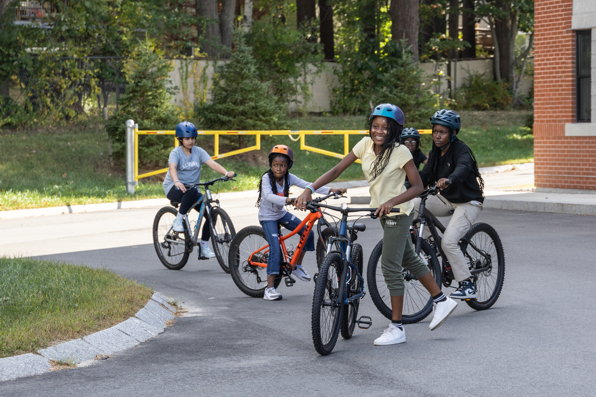 students at Outdoor Club