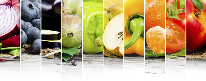 Image of fruits and veggies