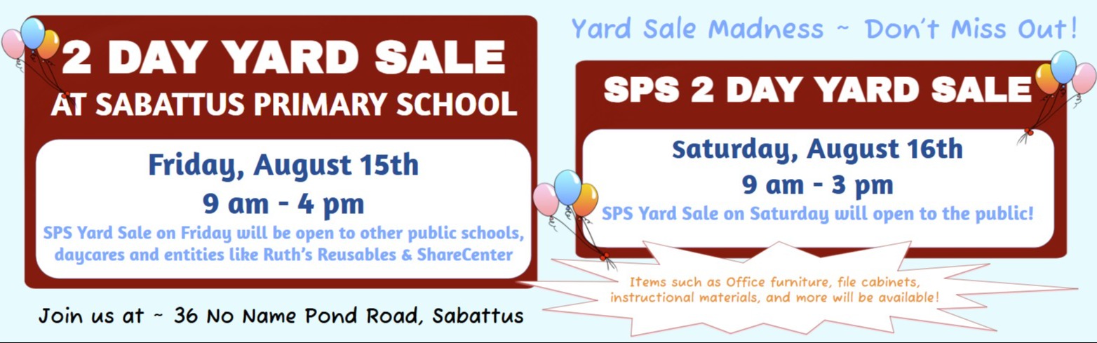 Yard Sale
