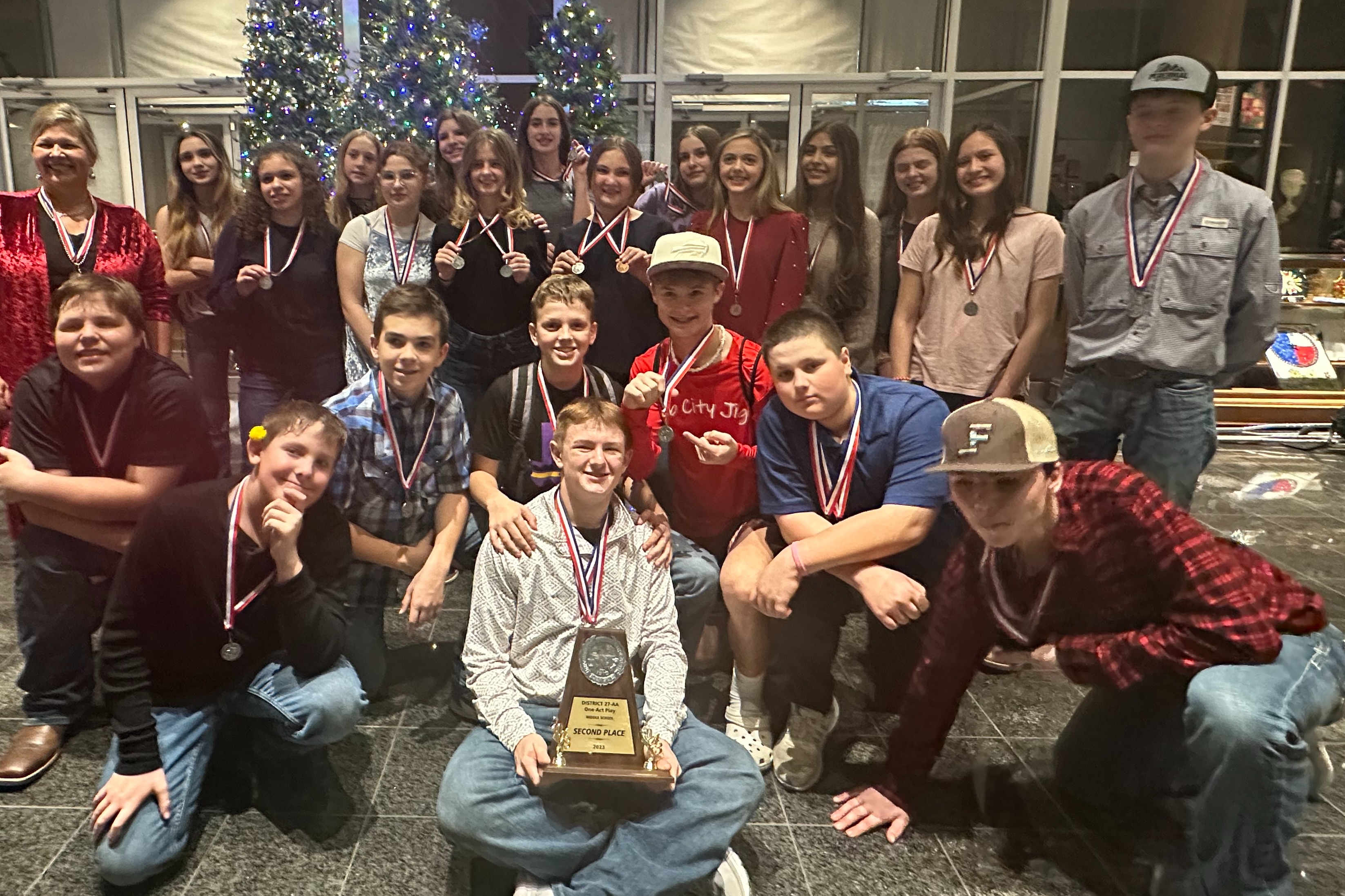 District 27 2A Junior High One-Act Play Competition - 2nd Place