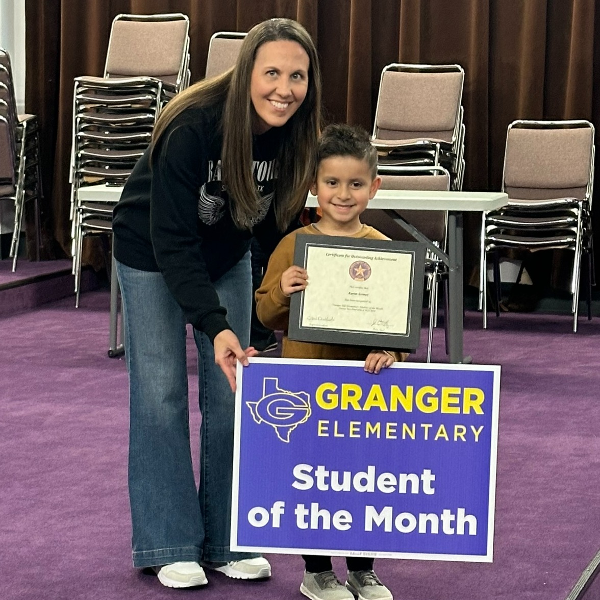 March Elem Student of the Month