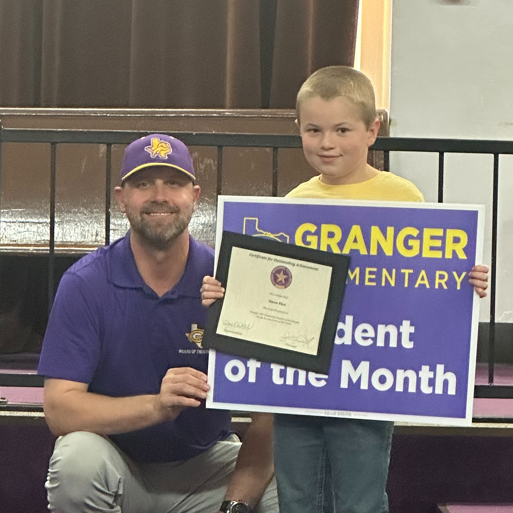 Elementary Student of the Month