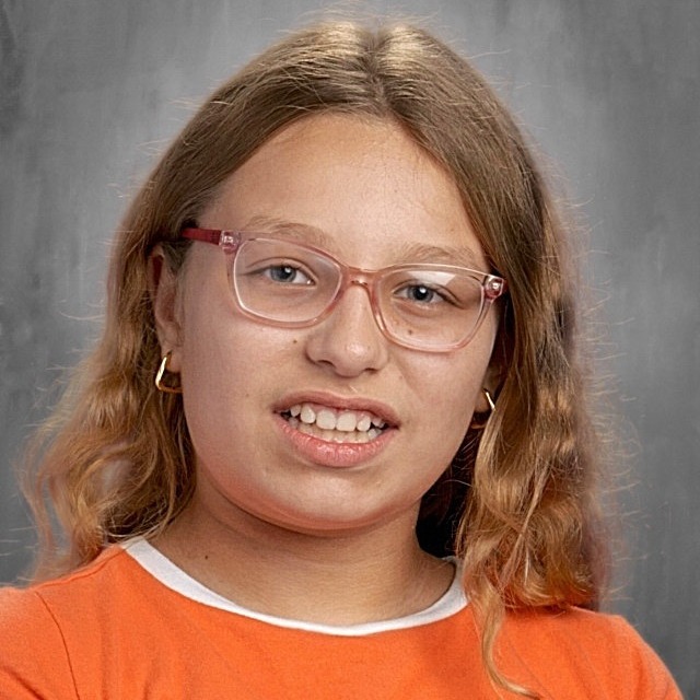 Elem. Student of the Month - Andrea L.