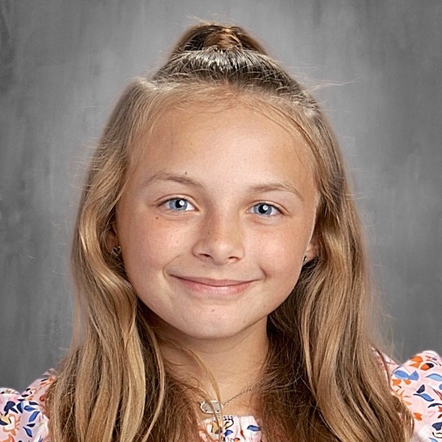 Elem. Student of the Month - Brynlee E.