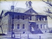 Photo of old school building