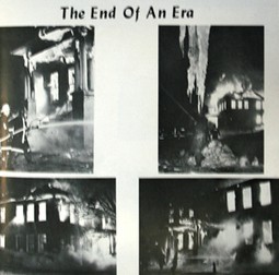 Collage of images titled "The End Of An Era"