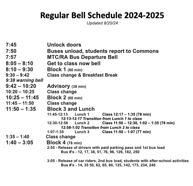 bell-schedule