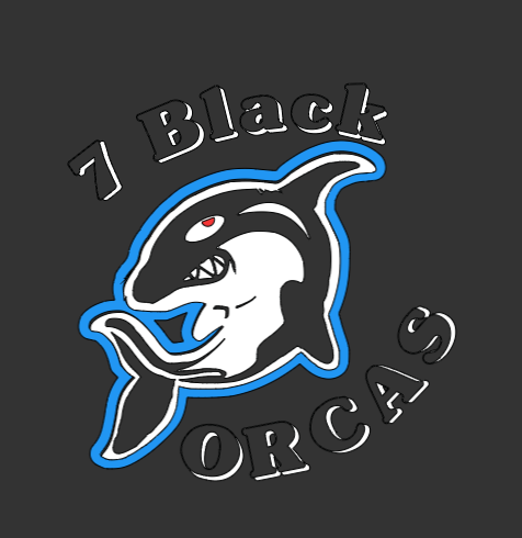 7 BLACK ORCAS