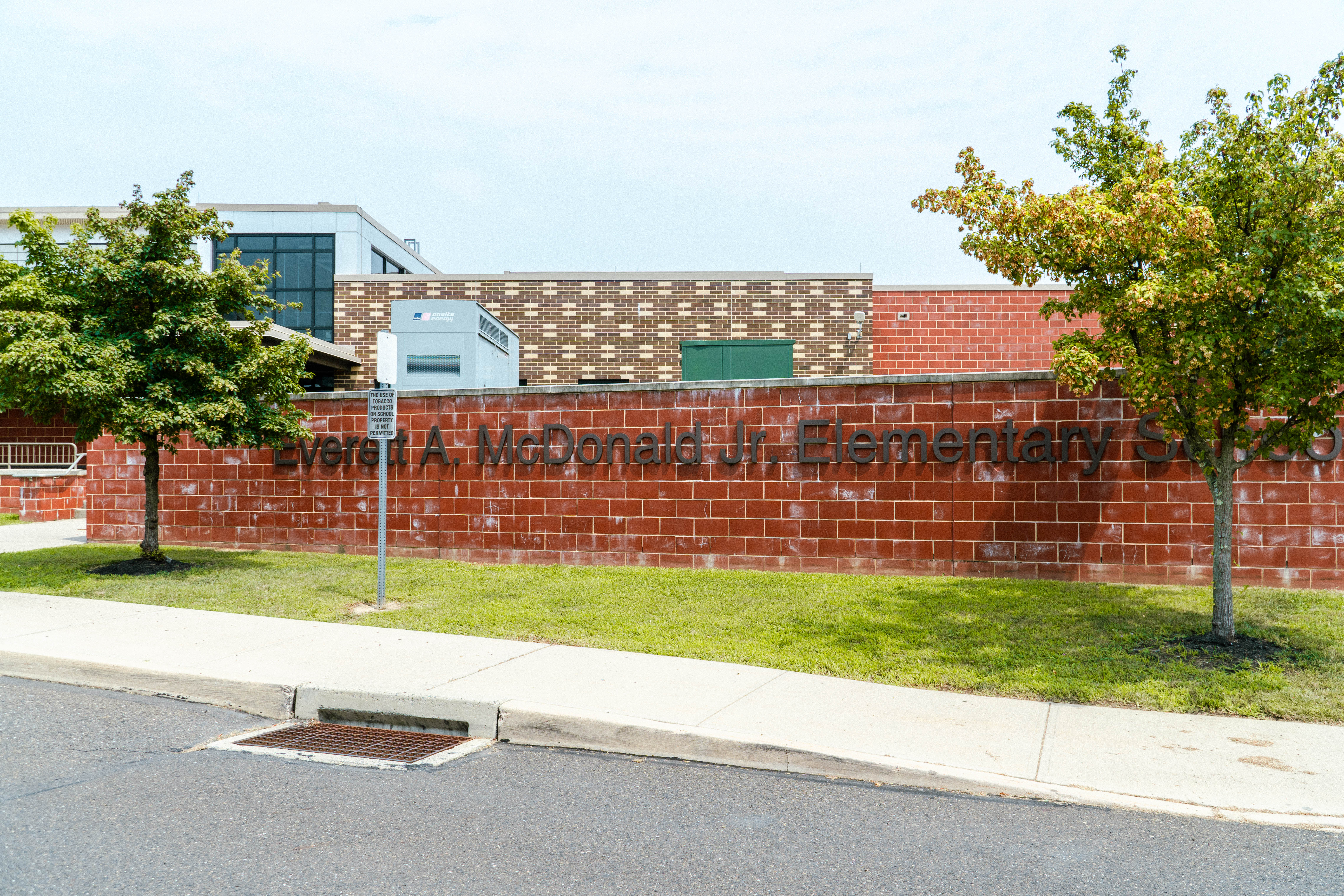 McDonald Elementary sign