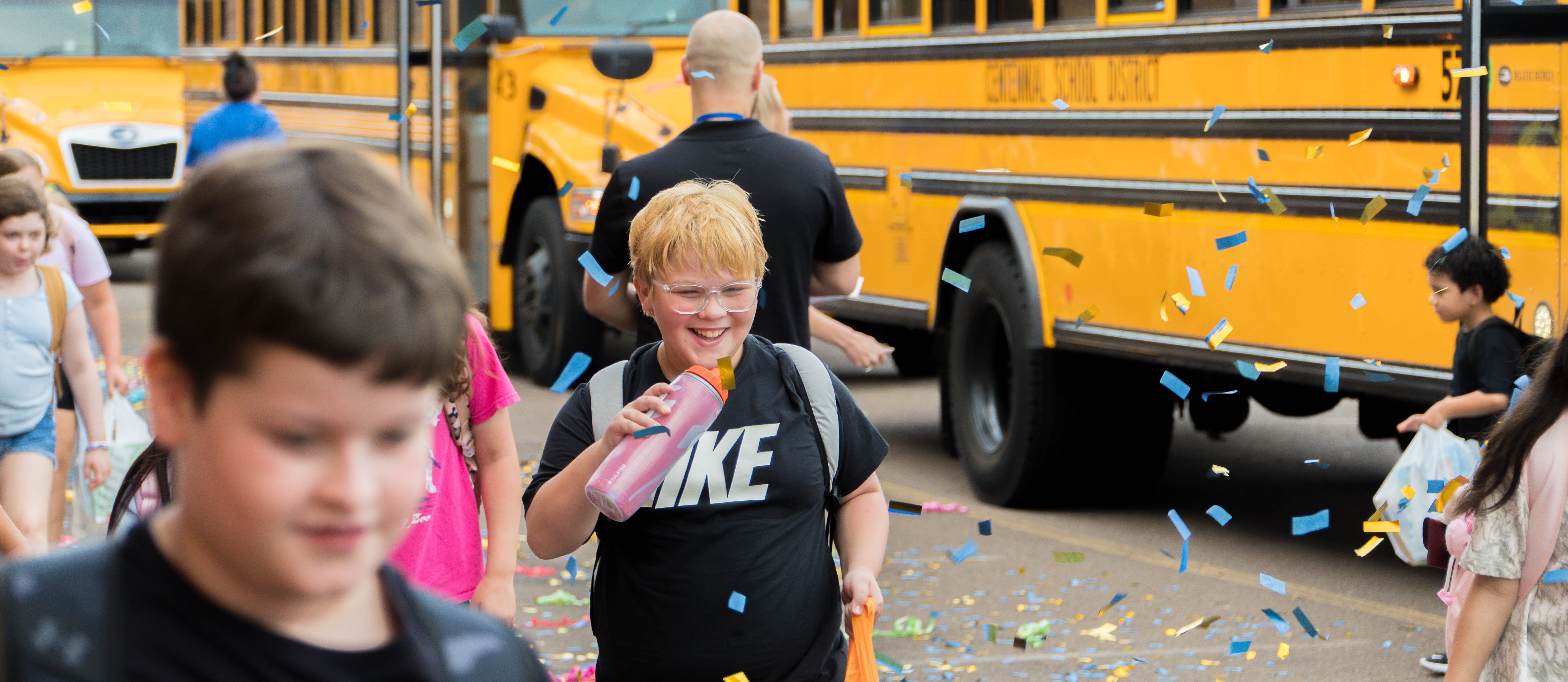 First day of school at Willow Dale