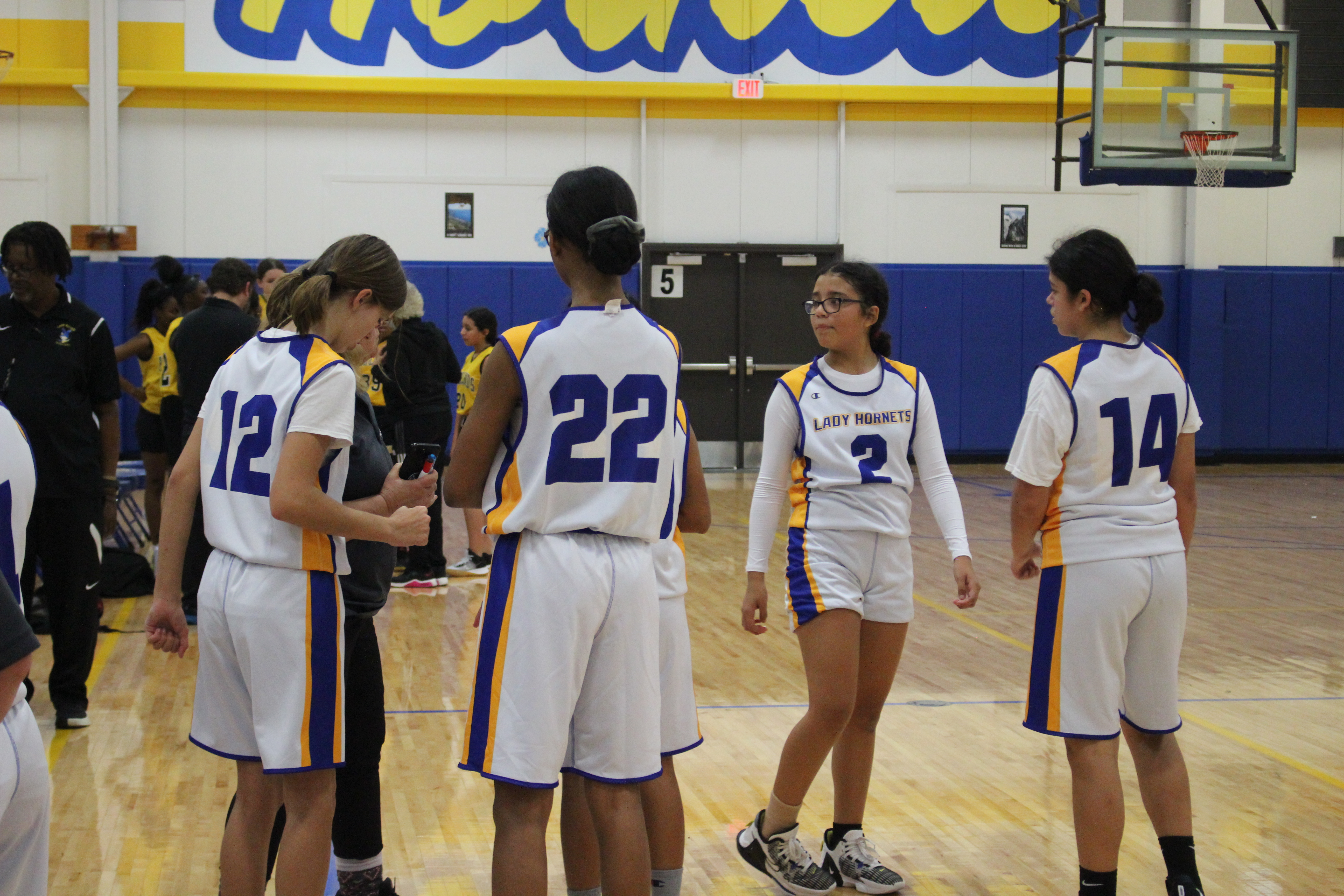 Girls Basketball Playing