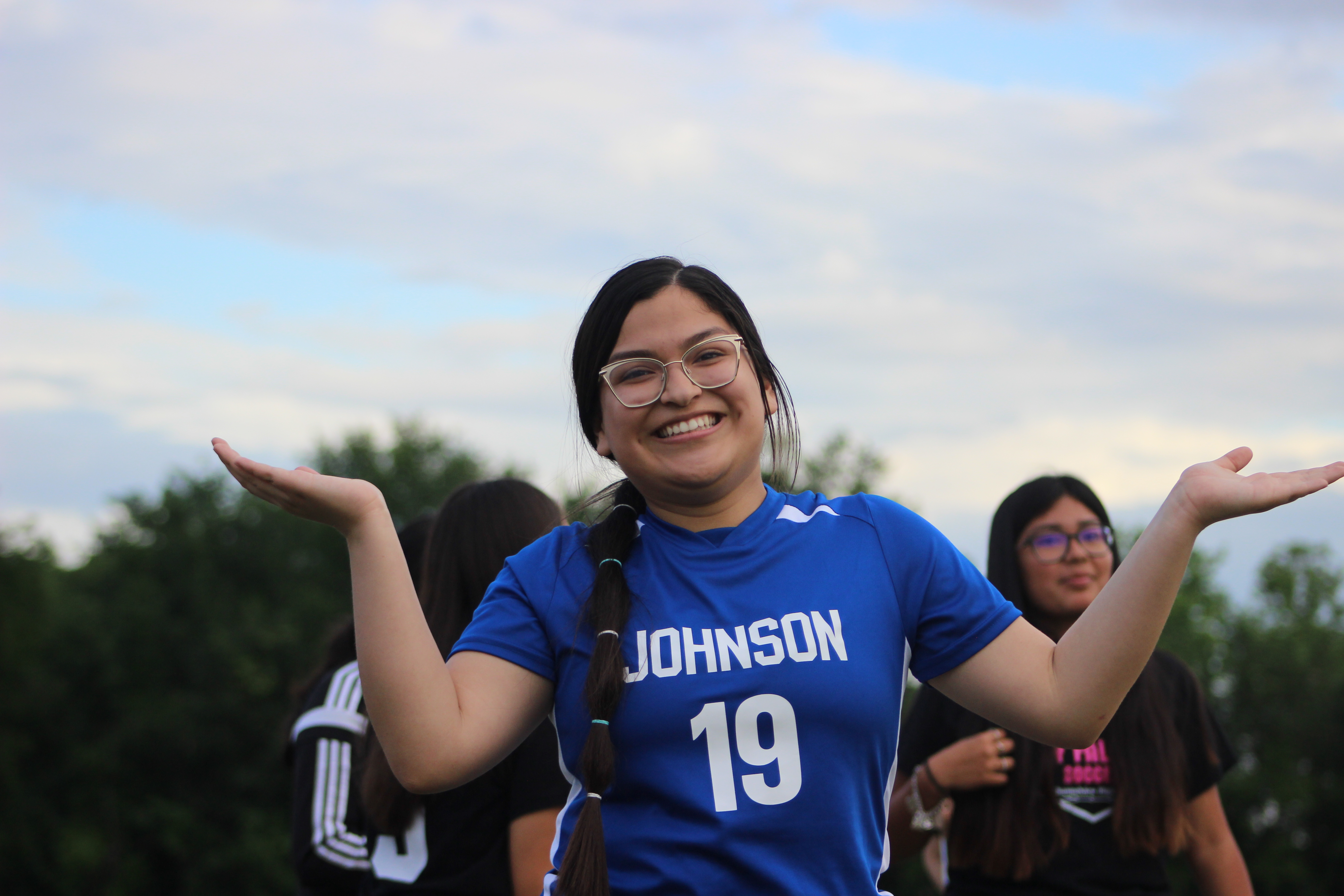 Girl Soccer Athlete