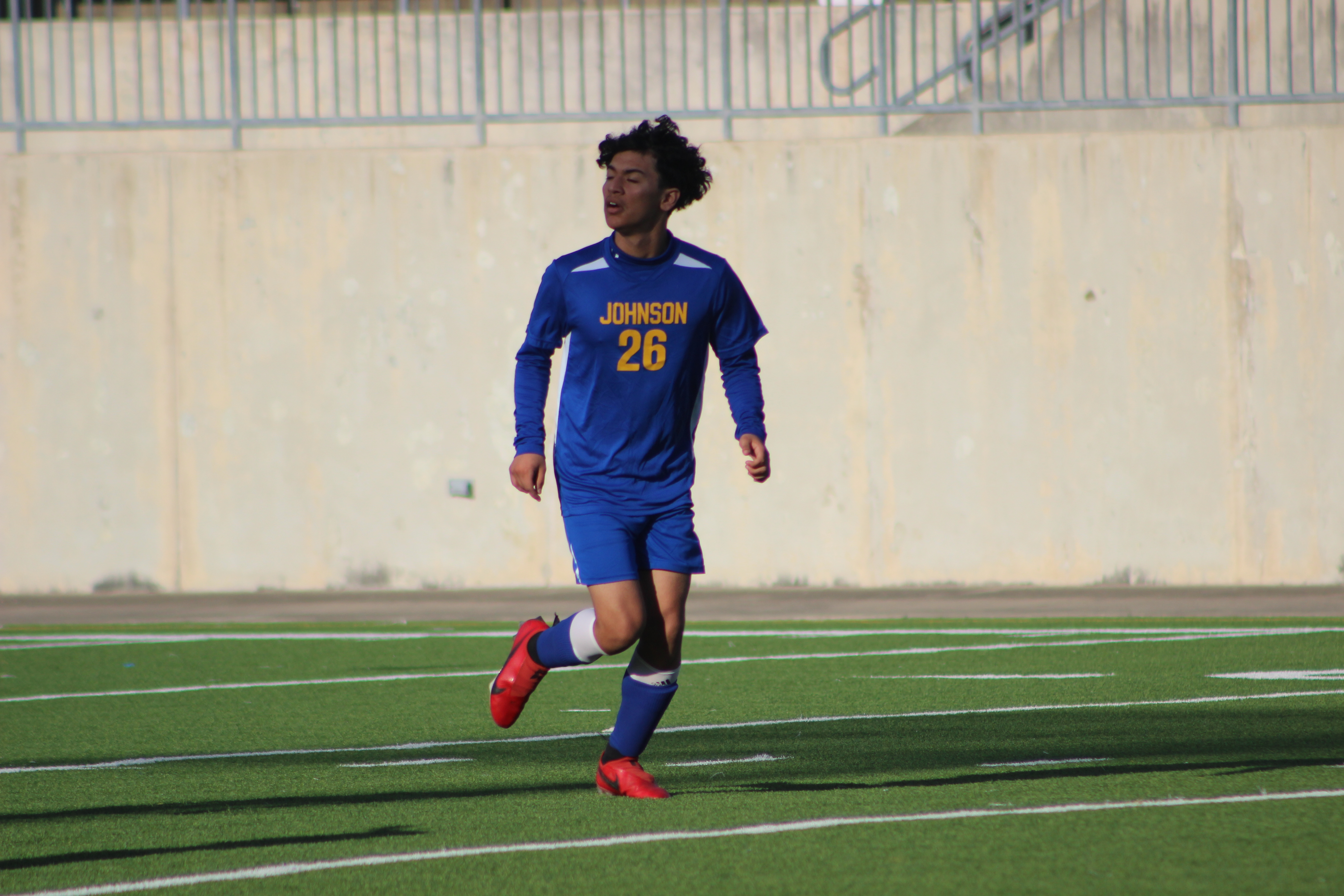 Athlete on Field