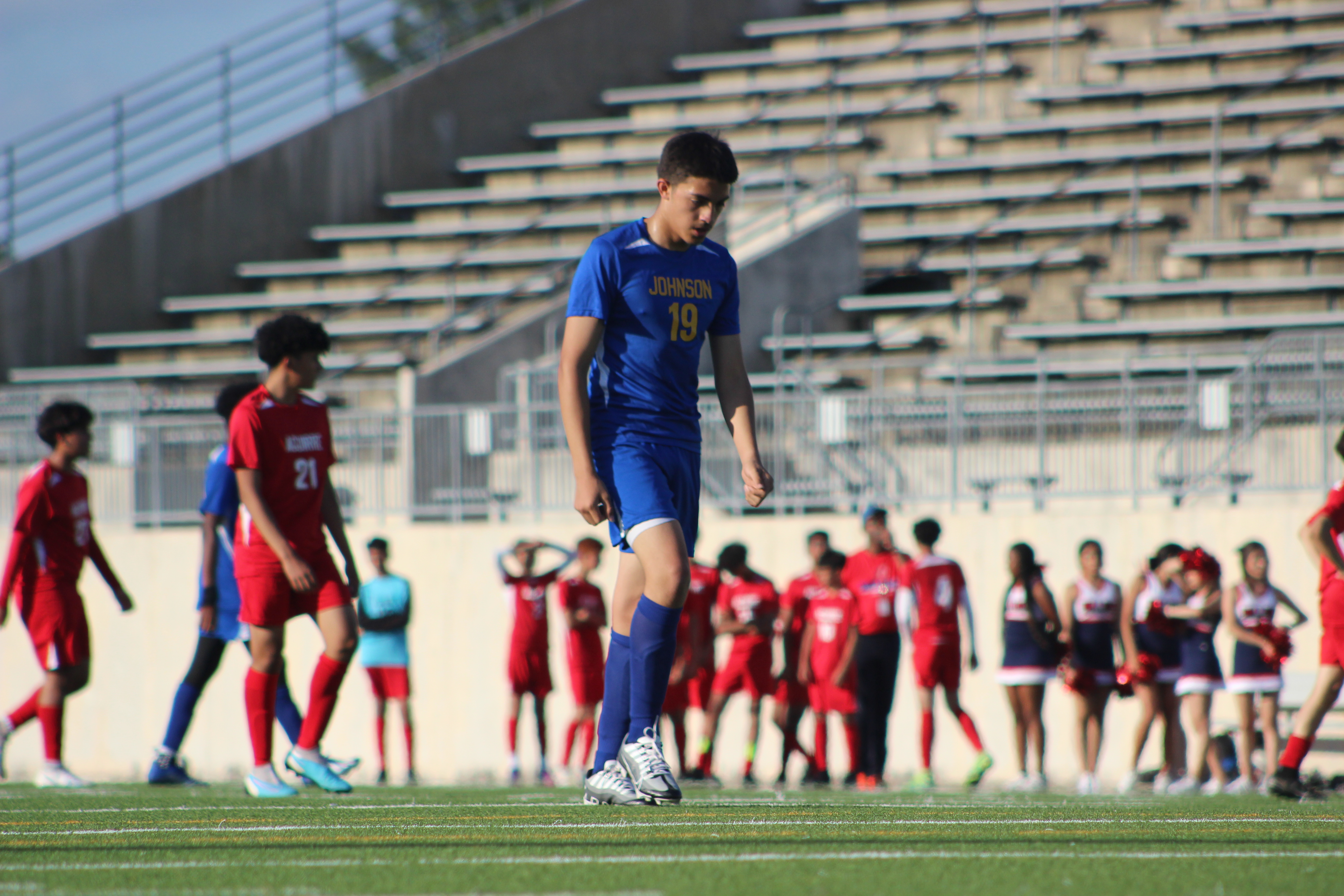 Athlete on Field