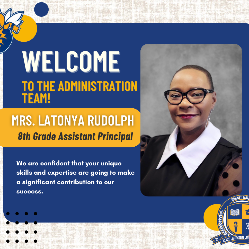 Mrs. Rudolph, 8th Grade AP