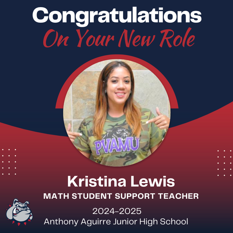 Kristina Lewis- Math Student Support Teacher