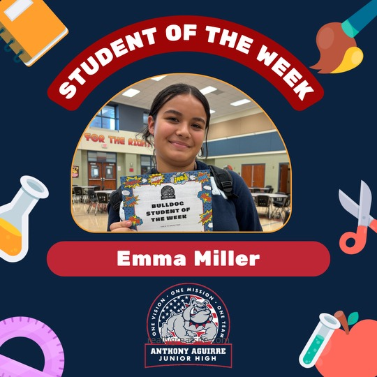 Emma Miller, Student of the Week 