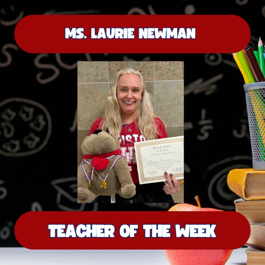 Laurie Newman, Teacher of the Week 