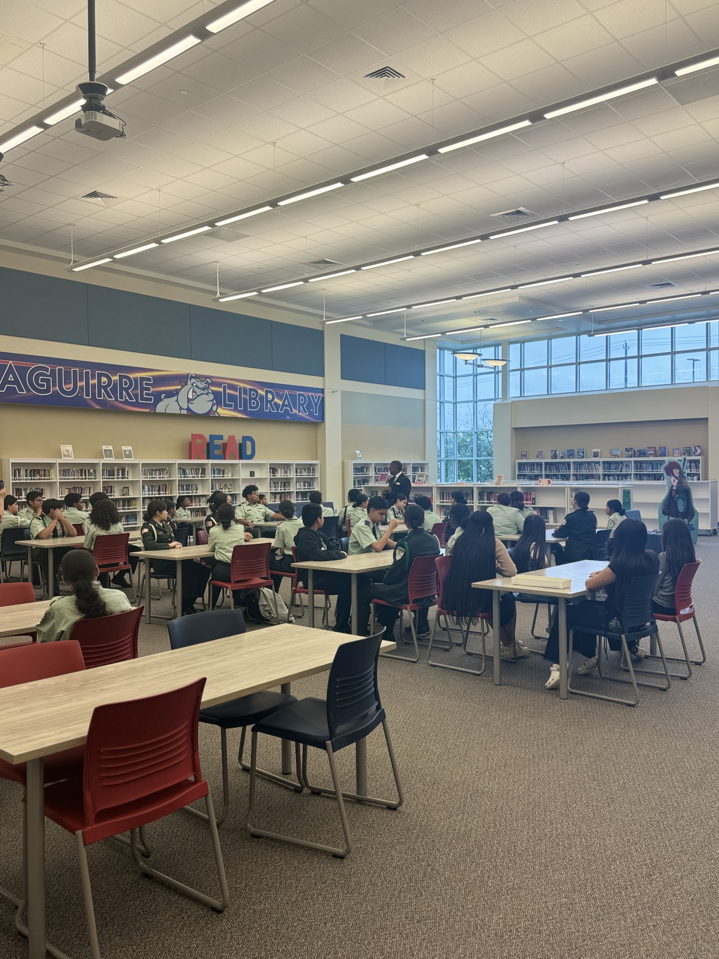 Library Ribbon Cutting