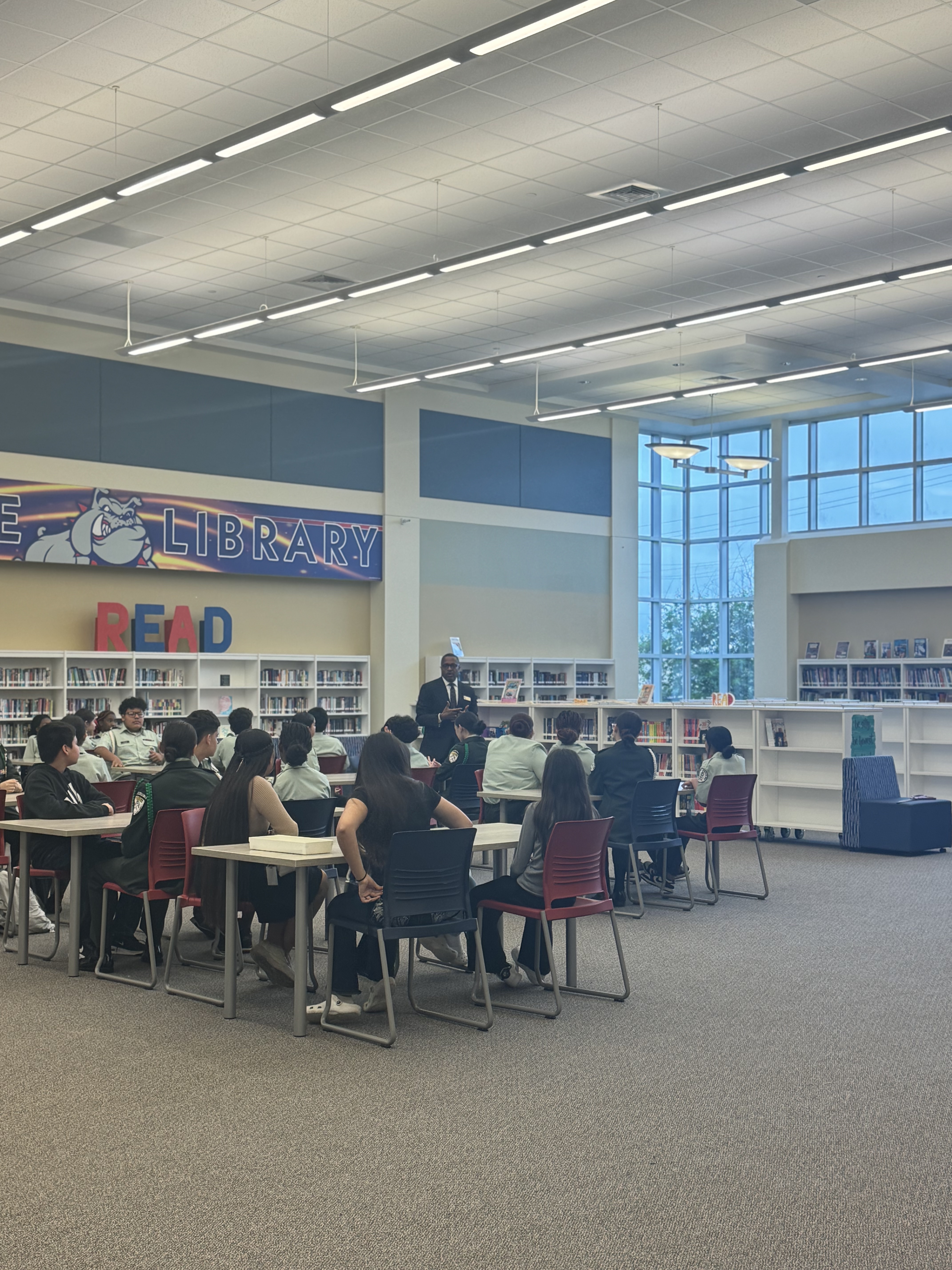 Library Ribbon Cutting